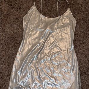 Silver dress